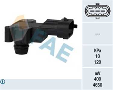 Sensor, insugstryck, chevrolet,opel, 12 591 290, 1235060, 1238395, 1238894, 12591290, 12644228, 1720, 4819481, 55 573 248, 5557