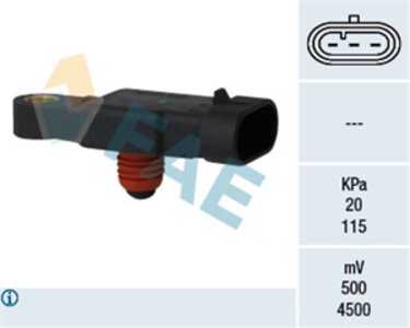 Sensor, insugstryck, chevrolet,daewoo,opel, 25184083, 96325870