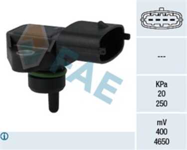 Sensor, insugstryck, hyundai,kia, 39200 27400, 39200 42020, 39200 42030, 39200-27400, 39200-42020, 39200-42030, AS-423