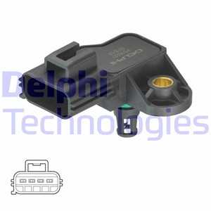 Sensor, insugstryck, mazda 3, cx-7, L3K918211, L3K918211A