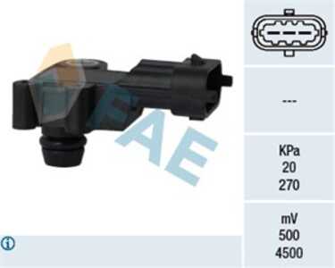 Sensor, insugstryck, opel, 1238269, 55567257, AS-429