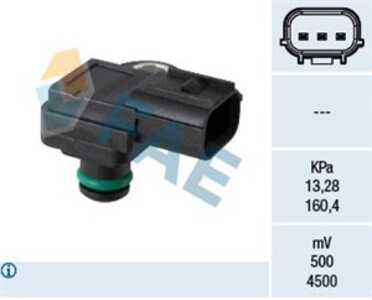 Sensor, insugstryck, acura,honda, 37830-RNA-A01