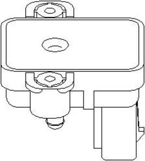 Sensor, insugstryck, ford transit buss, transit flak/chassi, transit skåp, 1 023 008, 97VB9F479BA