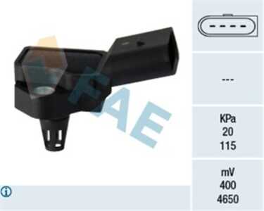 Sensor, insugstryck, audi a1, a1 sportback, seat ibiza iv, ibiza sc iv, ibiza st iv, vw lupo i, polo v, 036 906 051 E, 08922020