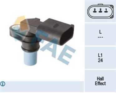 Sensor, kamaxelgivare, Vänster, audi,vw, 06E 905 163, PC-671