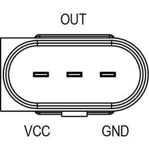 Sensor, kamaxelgivare, audi,seat,skoda,vw, 03G957147, 03G957147B, 045957147, 045957147D