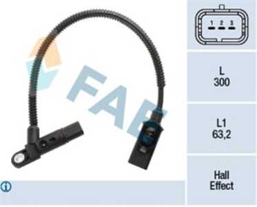 Sensor, kamaxelgivare, citroën,peugeot, 1685774, 1920.QZ, 96.644.309.80, AV6Q-12K073-AA