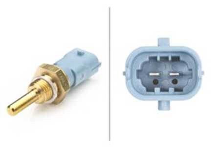 Sensor, kylvätsketemperatur, Bak, Fram, Nedre, Upptill, Vänster, passar många modeller, 09198691, 11L0247CP01, 12 639 899, 1247