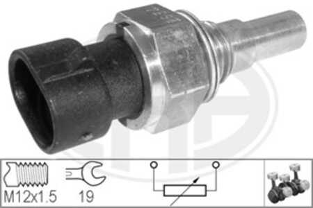 Sensor, kylvätsketemperatur, Nedre, Upptill, passar många modeller, 08 50 413, 12 146 897, 12 191 170, 13 38 441, 13 38 477, 13