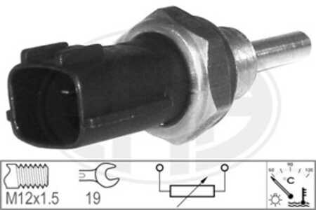 Sensor, kylvätsketemperatur, Nedre, dacia,ford,infiniti,nissan,opel,renault,renault trucks, 1960041, 1960296, 22630-00QAH, 2263