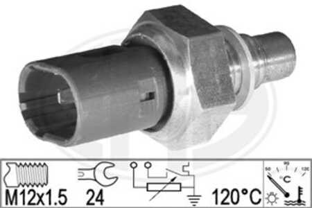 Sensor, kylvätsketemperatur, nissan,renault,volvo, 77 00 828 565, 9144143-0, 9144143-6