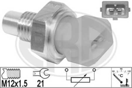 Sensor, kylvätsketemperatur, vw kaefer, 113 906 161