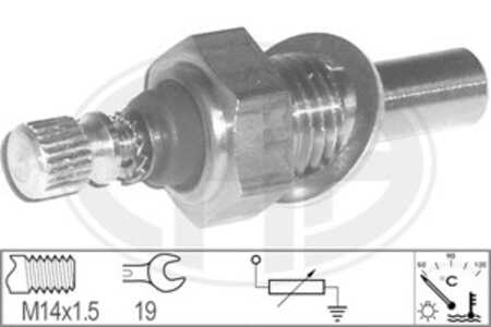 Sensor, kylvätsketemperatur, mercedes-benz t2/ln1 flak/chassi, t2/ln1 skåp, t2/ln1 tipp, 001 542 23 17, A 001 542 23 17