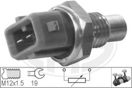 Sensor, kylvätsketemperatur, citroën,peugeot, 1920 C4, 95 640 493, 9564949380