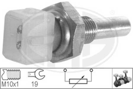 Sensor, kylvätsketemperatur, audi,seat,vw, 026 906 161