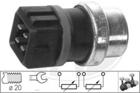 Sensor, kylvätsketemperatur, seat,skoda,vw, 357 919 501 B, 357 919 501