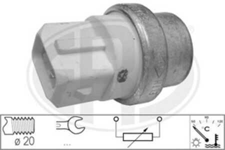 Sensor, kylvätsketemperatur, mitsubishi,opel,renault,volvo, 30809548, 44 01 661, 77 00 865 290, 91 09 661, M809548