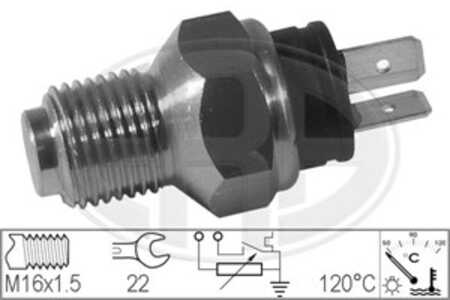 Sensor, kylvätsketemperatur, alfa romeo,fiat,lancia, 60806378, 60809521, 60811250, 7553258, 7762300