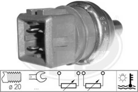 Sensor, kylvätsketemperatur, audi,seat,skoda,vw, 059 919 501, 078 919 501 B, 4A0 919 501 A