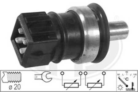 Sensor, kylvätsketemperatur, audi,seat,skoda,vw, 058 919 501 A