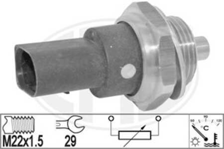 Sensor, kylvätsketemperatur, audi a1, a1 sportback, skoda fabia ii, fabia combi ii, roomster praktik, vw polo v, 6R0 919 501