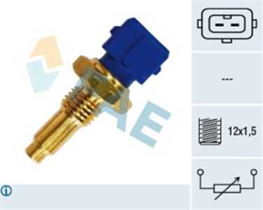 Sensor, kylvätsketemperatur, alfa romeo,citroën,fiat,ford,iveco,lancia,peugeot, 026 906 161 12, 1338 A5, 1338.A5, 1639283, 1640