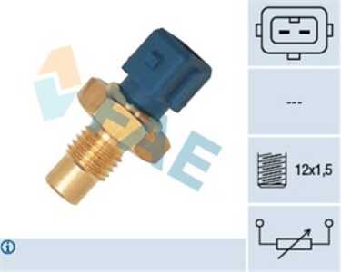 Sensor, kylvätsketemperatur, chevrolet,daewoo,opel,renault,volvo, 1342850, 3447882, 3447882-6, 4500001, 77 00 743 684, 80350S6D