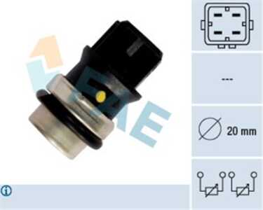 Sensor, kylvätsketemperatur, ford,seat,skoda,vw, 1331294, 1669948, 357 919 501 A, 6U0 919 501 B, 95VW-10884-AA, 95VW-10884-AB, 