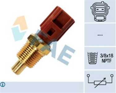 Sensor, kylvätsketemperatur, ford,ford usa, 3901186, F6DZ-10884-AA, F77F-10884-AB, F7DZ-10884-AA, TS-376