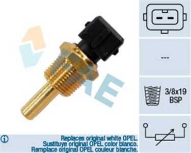 Sensor, oljetemperatur, hyundai,kia,mitsubishi,opel, 1341031, 1341038, 2048350147, 39220 35510, 39220 35520, 39220 3C100, 39220