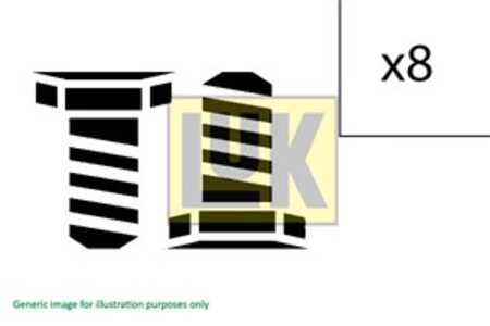 Skruvsats, svänghjul, mitsubishi asx, asx van, lancer viii, lancer sportback viii, outlander ii, outlander iii, 1120A156