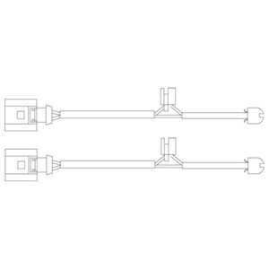 Slitvarnarsats, bromsbelägg, Bakaxel, audi,bentley,porsche,vw, 7L0 907 637B, 7L0 907 637C, 7L5 907 637B, 955 612 365 20, 955 61