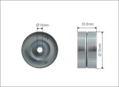 Spännrulle, Drivrem, toyota land cruiser prado, 1662031010, 16620-31010, 1662031011, 16620-31011, 1662031012, 16620-31012, 1662