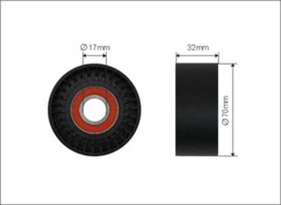 Spännrulle, Drivrem, alpina,bmw, 11 28 7 599 097, 11 28 8 604 266, 11287599097, 11288604266, 7 599 097, 7599097, 8 604 266, 860