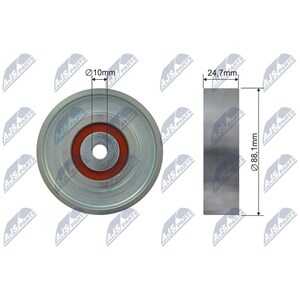 Spännrulle, Drivrem, toyota yaris, 88441-0D010