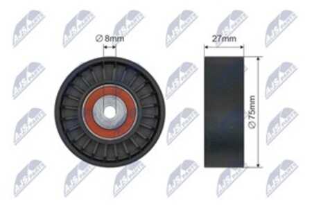 Spännrulle, Drivrem, audi a4 b7, a4 b7 avant, a5 cabriolet, a6 allroad c6, a6 c6, a6 c6 avant, a8 d3, q7, vw touareg, 059 145 2