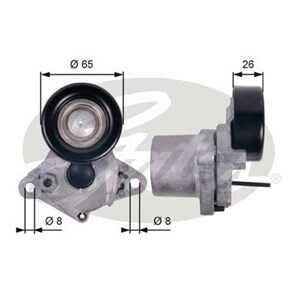 Spännrulle, Drivrem, hyundai,kia, 252812A000, 25281-2A000, 252812A100, 252812A600