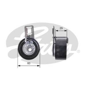 Spännrulle, kamrem, citroën,ds,fiat,ford,mazda,mitsubishi,opel,peugeot,toyota,volvo, 0829.F8, 16069481, 1606948180, 1606948980,