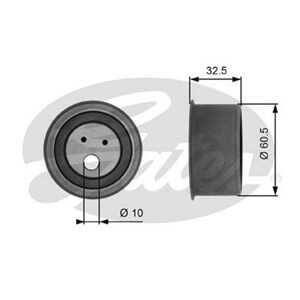 Spännrulle, kamrem, mitsubishi, MD182537, MD334548, MD369999, SMD182537