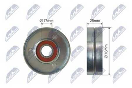 Spännrulle, kilrem/drivrem, chevrolet,daewoo, 25184786, 5493223, 96183115, 96349976, 96351533, 96966707