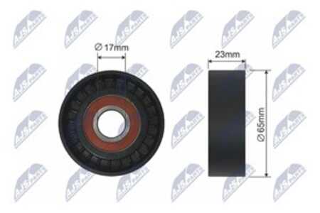 Spännrulle, kilrem/drivrem, ford galaxy ii, mondeo iv, mondeo sedan iv, mondeo turnier iv, s-max, 1376316, 1387199, 1425510, 15