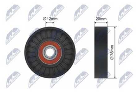 Spännrulle, kilrem/drivrem, hyundai,kia, 231292D530, 23129-2D530, 9783422100, 97834-22100, 9783429000, 97834-29000, 9783429010,