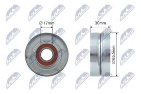 Spännrulle, kilrem/drivrem, mercedes-benz, 642 200 19 70, 6422001970, A 642 200 19 70, A6422001970