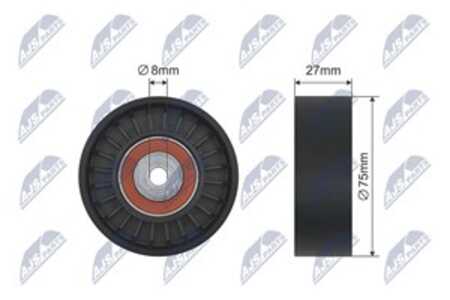 Spännrulle, kilrem/drivrem, audi,porsche,vw, 059 145 201 D, 059 145 201 F, 059 145 201 H, 059145201D, 059145201F, 059145201H, 9