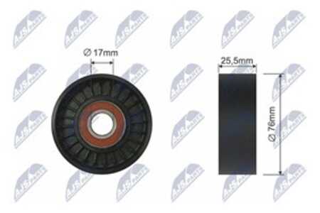 Spännrulle, kilrem/drivrem, audi,porsche,vw, 06E 903 133 AA, 06E 903 133 AB, 06E 903 133 AC, 06E 903 133 H, 06E 903 133 M, 06E9