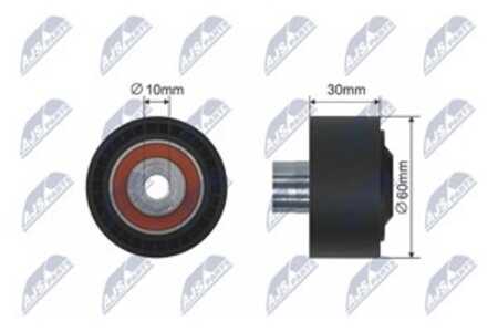 Spännrulle, kilrem/drivrem, citroën,fiat,peugeot,toyota, 16 114 228 80, 1611422880, 5751.E6, 5751.F4, 5751E6, 5751F4, 965855948