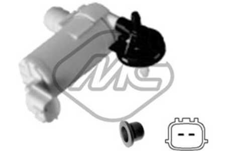 Spolarpump, mazda 2, 2224663A