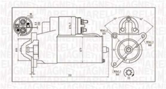 Startmotor, citroën,fiat,hyundai,lancia,peugeot,suzuki,talbot, 1320921080, 1332419080, 3110086CB1, 3610029000, 555836, 555838, 