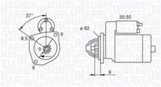 Startmotor, alfa romeo,fiat,lancia,suzuki, 46473784, 60814911