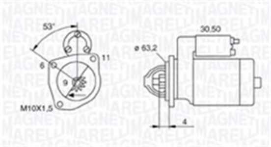 Startmotor, renault, 23300 00QAM, 5802 X6, 77 00 864 608, 77 00 867 838